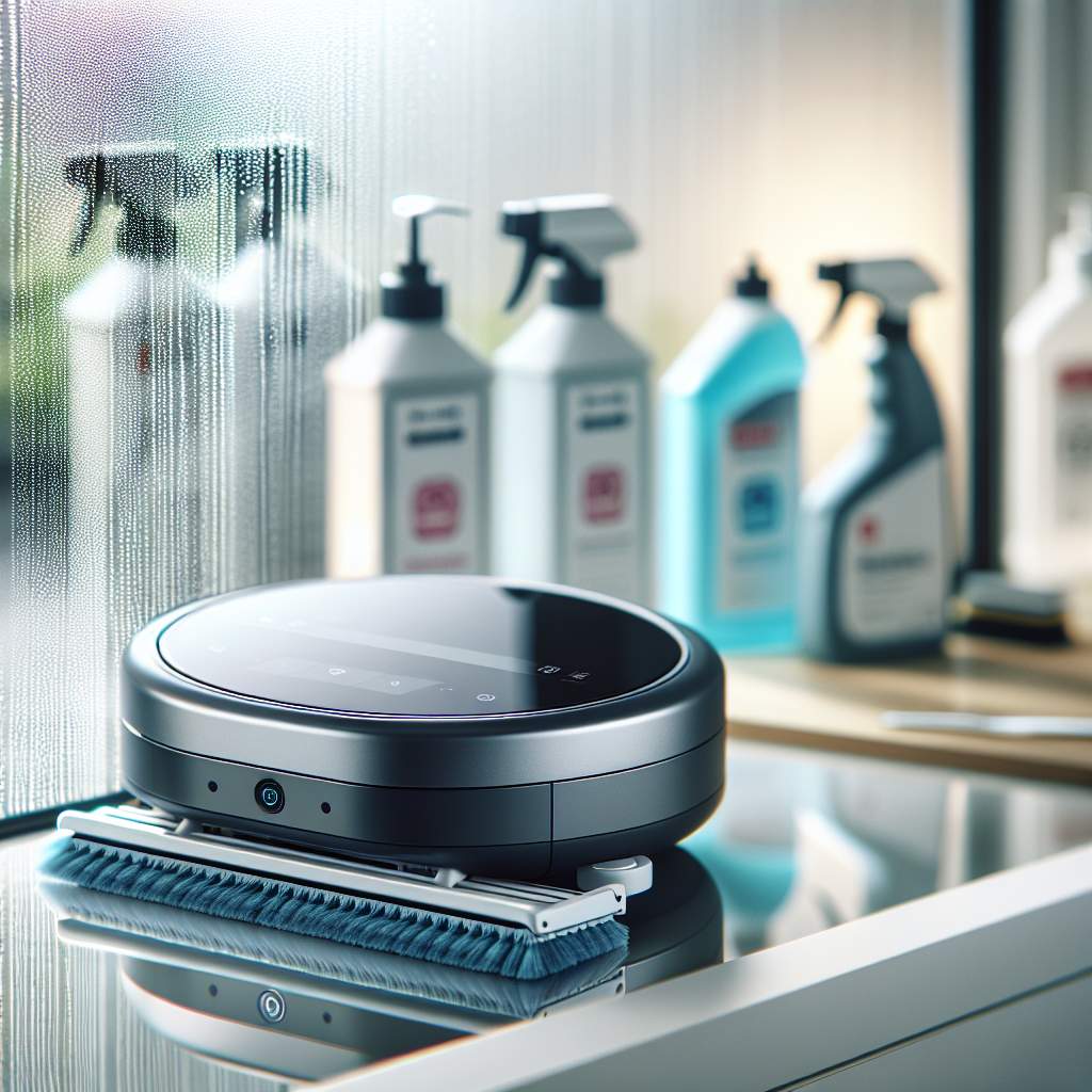 Choix optimal de produits de nettoyage pour votre robot lave-vitre : guide pratique